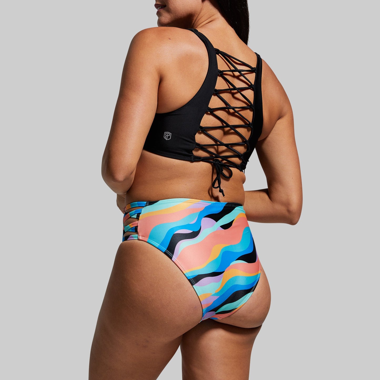 Sandbar Bikini Bottom (70's Waves)