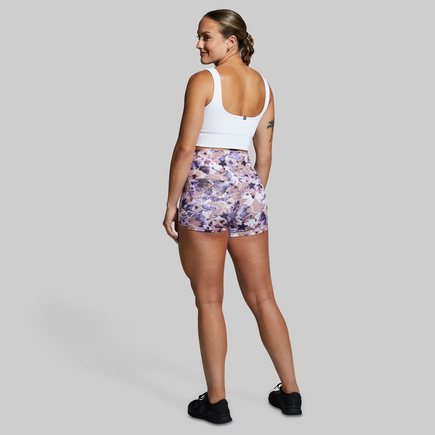 New Heights Booty Short (Mauve Floral)