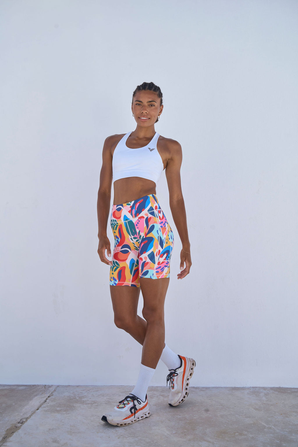 VOXY Biker 8” Short (Abstract)