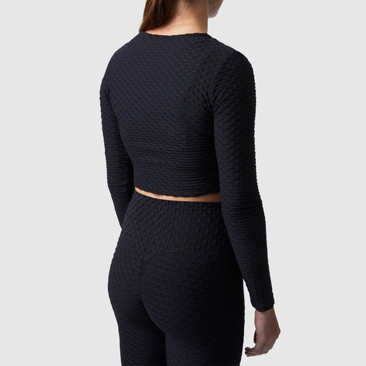 Summit Crop Top (Black)