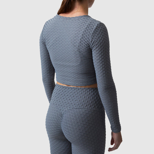 Summit Crop Top (Slate)