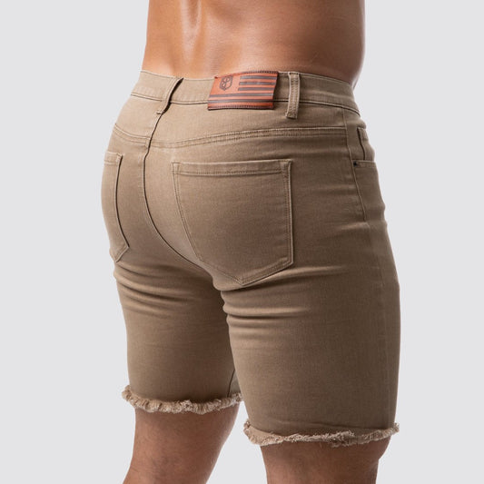 FLEX Stretchy Jort (Khaki)