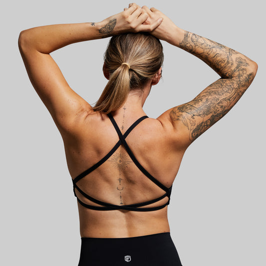 Serenity Sports Bra (Brand Strength Black)