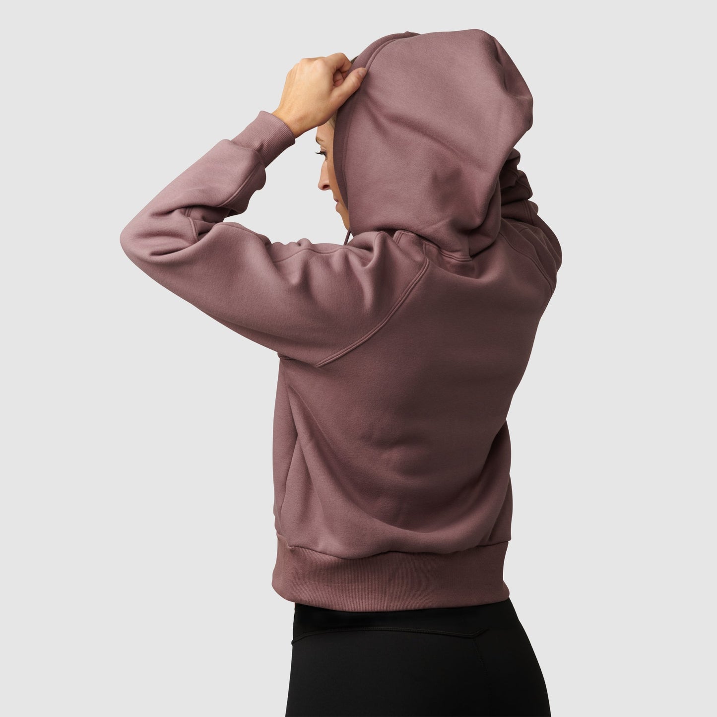 In Your Element Fleece Lined Hoodie (Twilight Mauve)