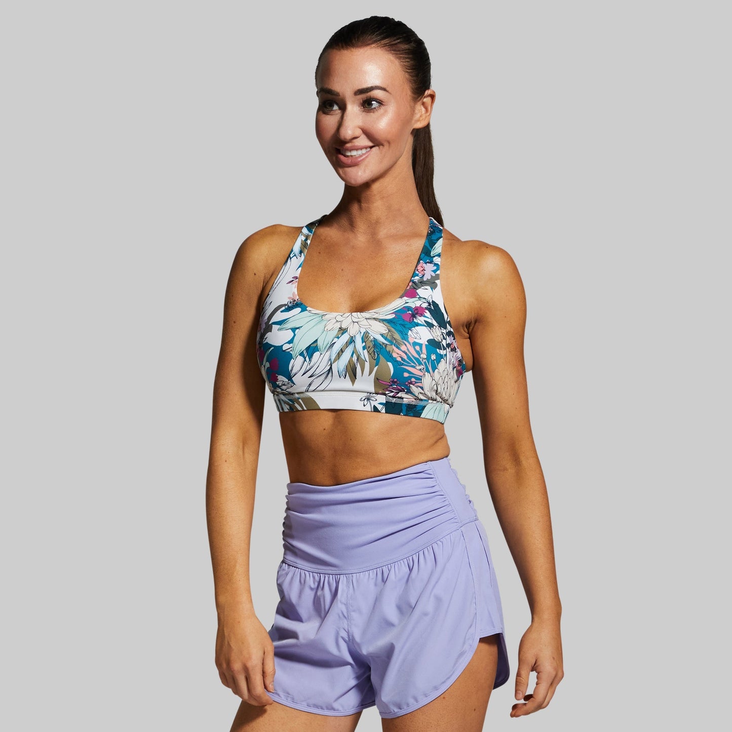 Vitality Sports Bra 2.0 (Painted Floral)