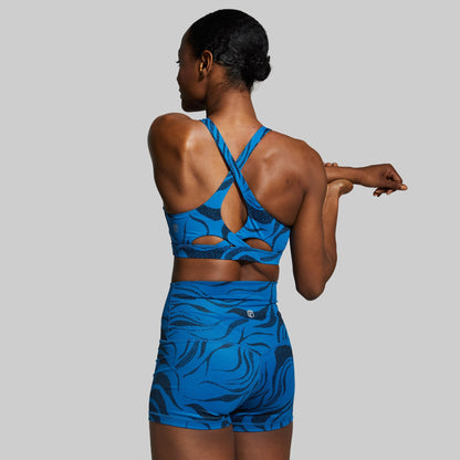 Helix Sports Bra (Seaport Dot)