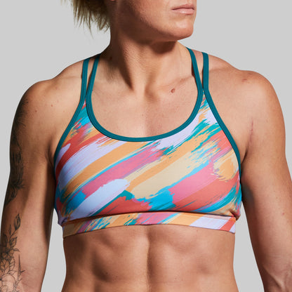 Warrior Sports Bra (Brushstroke)