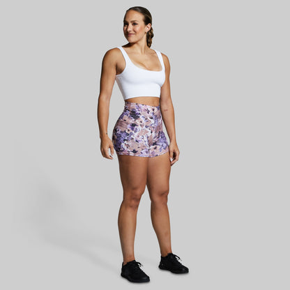 New Heights Booty Short (Mauve Floral)