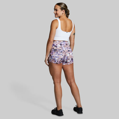 New Heights Booty Short (Mauve Floral)