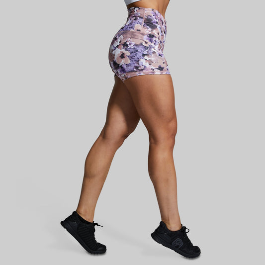 New Heights Booty Short (Mauve Floral)
