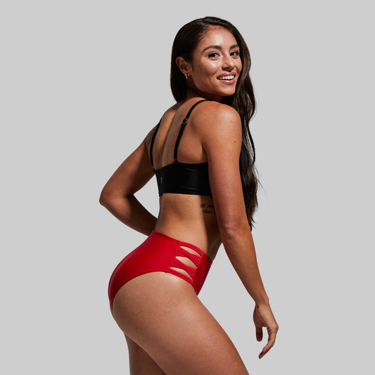 Sandbar Bikini Bottom (Bright Red)