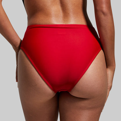 Sandbar Bikini Bottom (Bright Red)