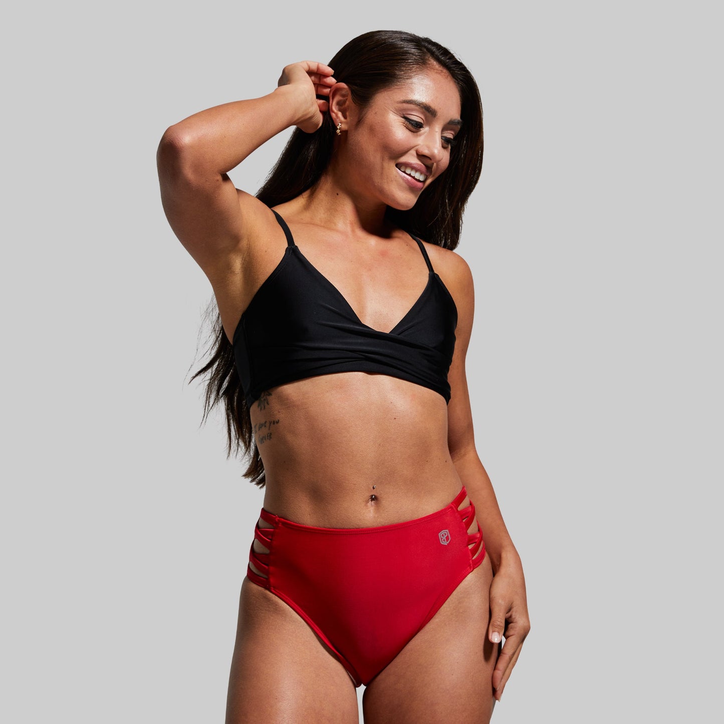 Sandbar Bikini Bottom (Bright Red)