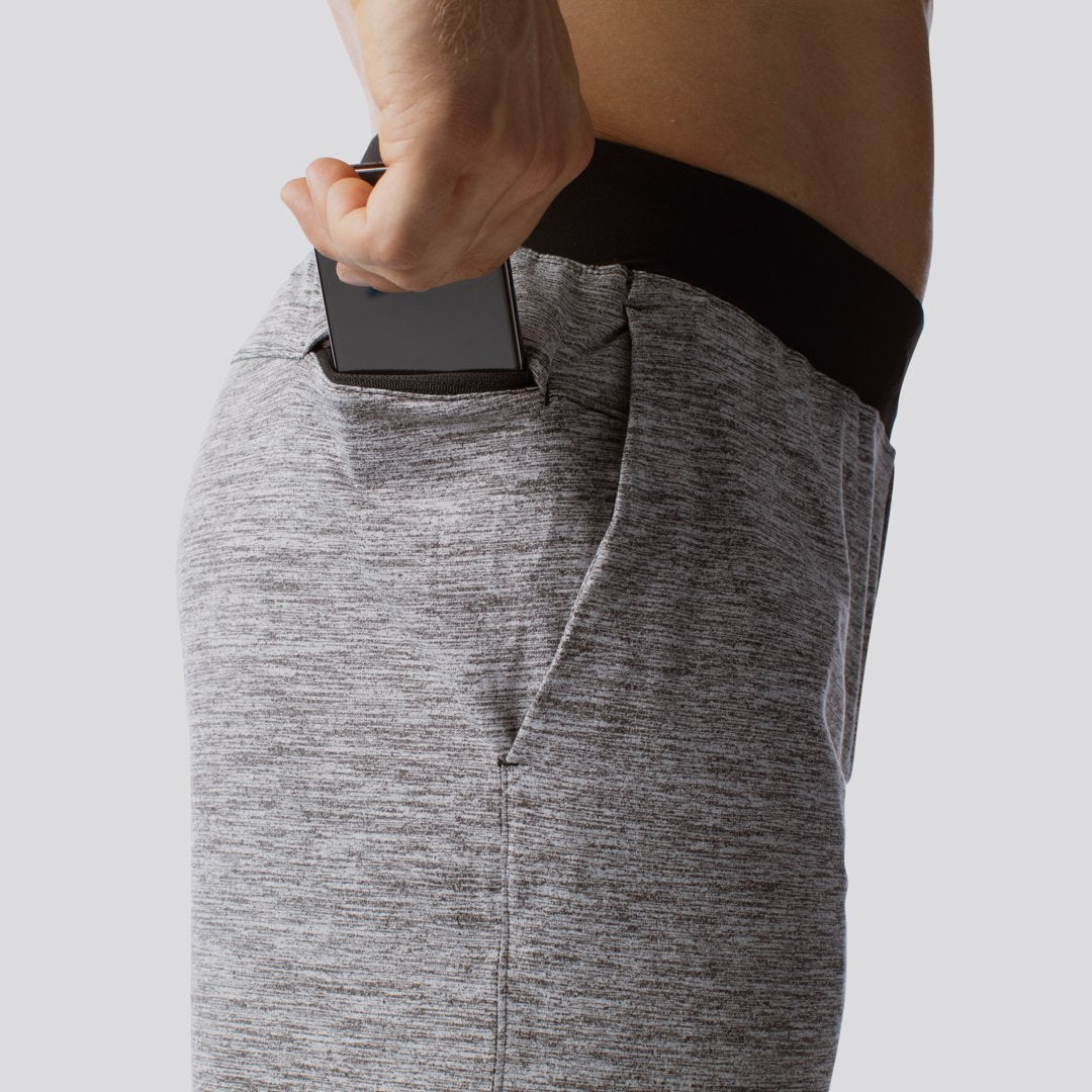 Men's Lounge Short (Heather Grey)