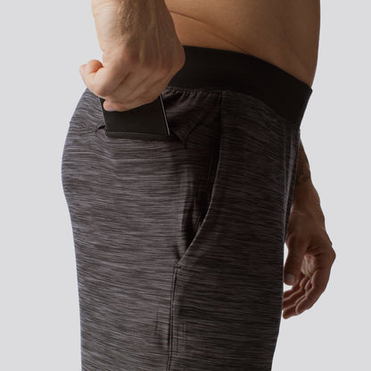 Men's Lounge Short (Heather Black)