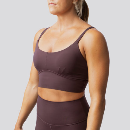 Your Go to Sports Bra (Deep Plum)