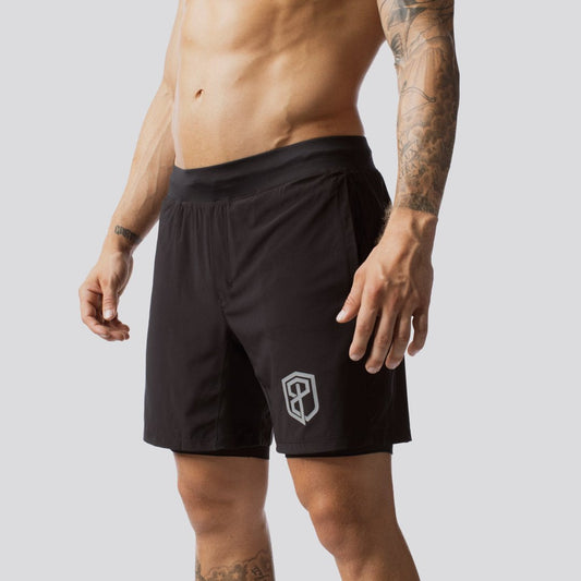 Versatile Short w/ Compression 7" (Black)