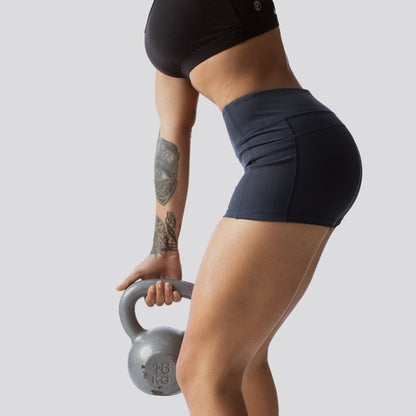Rise & Grind Booty Short (Navy)