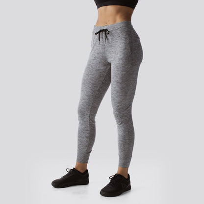 Women's Rest Day Athleisure Jogger (Heather Grey)