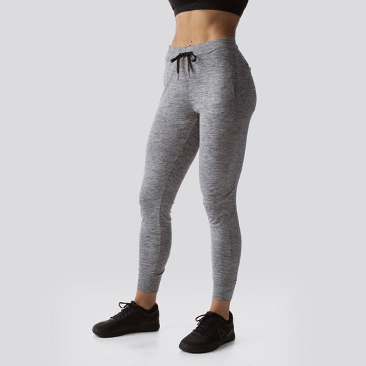 Women's Rest Day Athleisure Jogger (Heather Grey)
