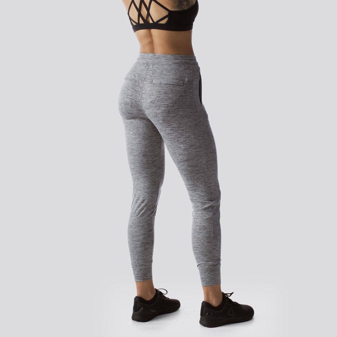 Women's Rest Day Athleisure Jogger (Heather Grey)