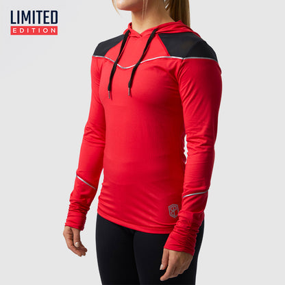 Quick Run Athleisure Hoodie (Lava)