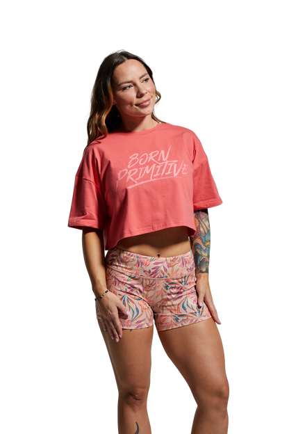 Training Crop Tee 2.0 (Jungle Punch)