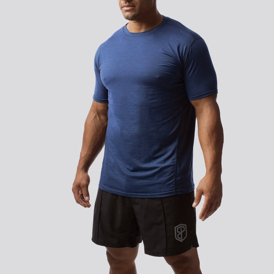 Athleisure Tee (Navy)