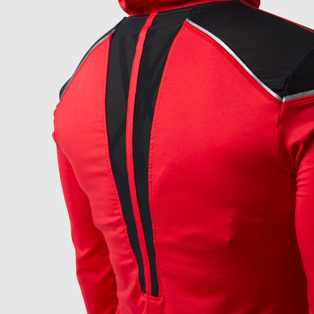 Quick Run Athleisure Hoodie (Lava)