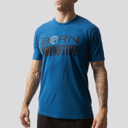 Brand Tee (Cool Blue)