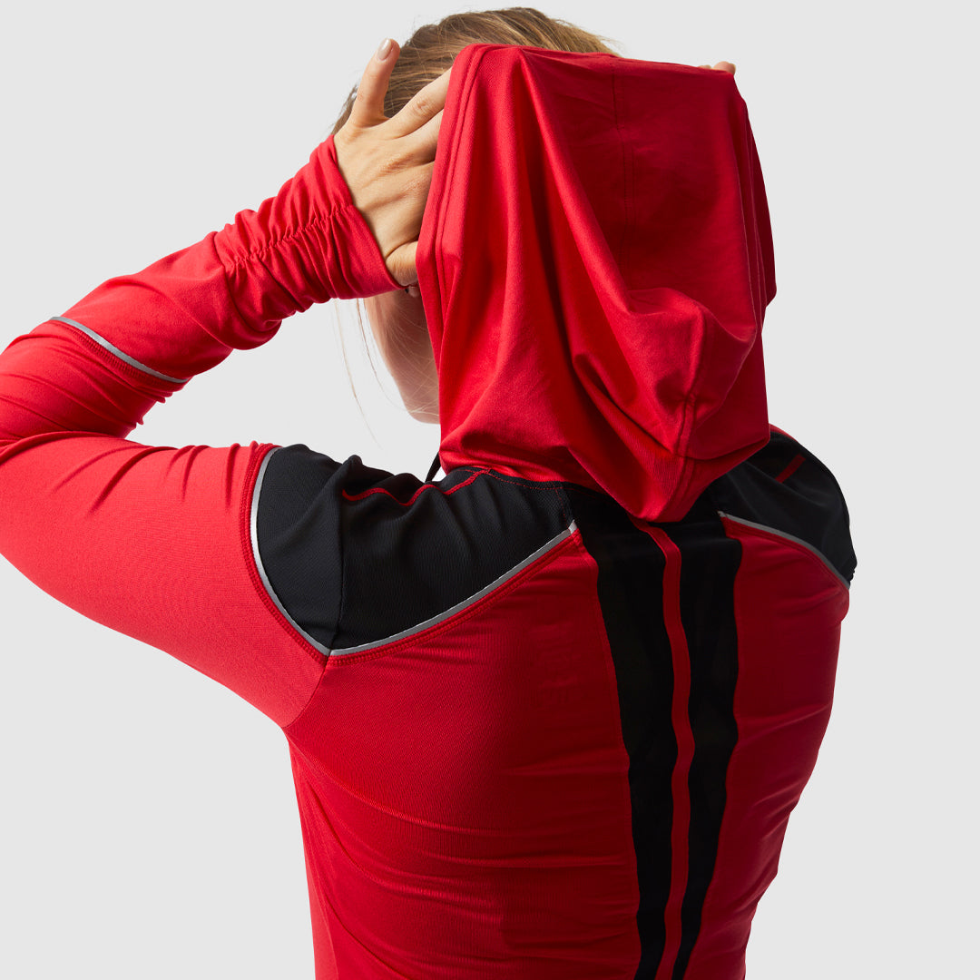 Quick Run Athleisure Hoodie (Lava)