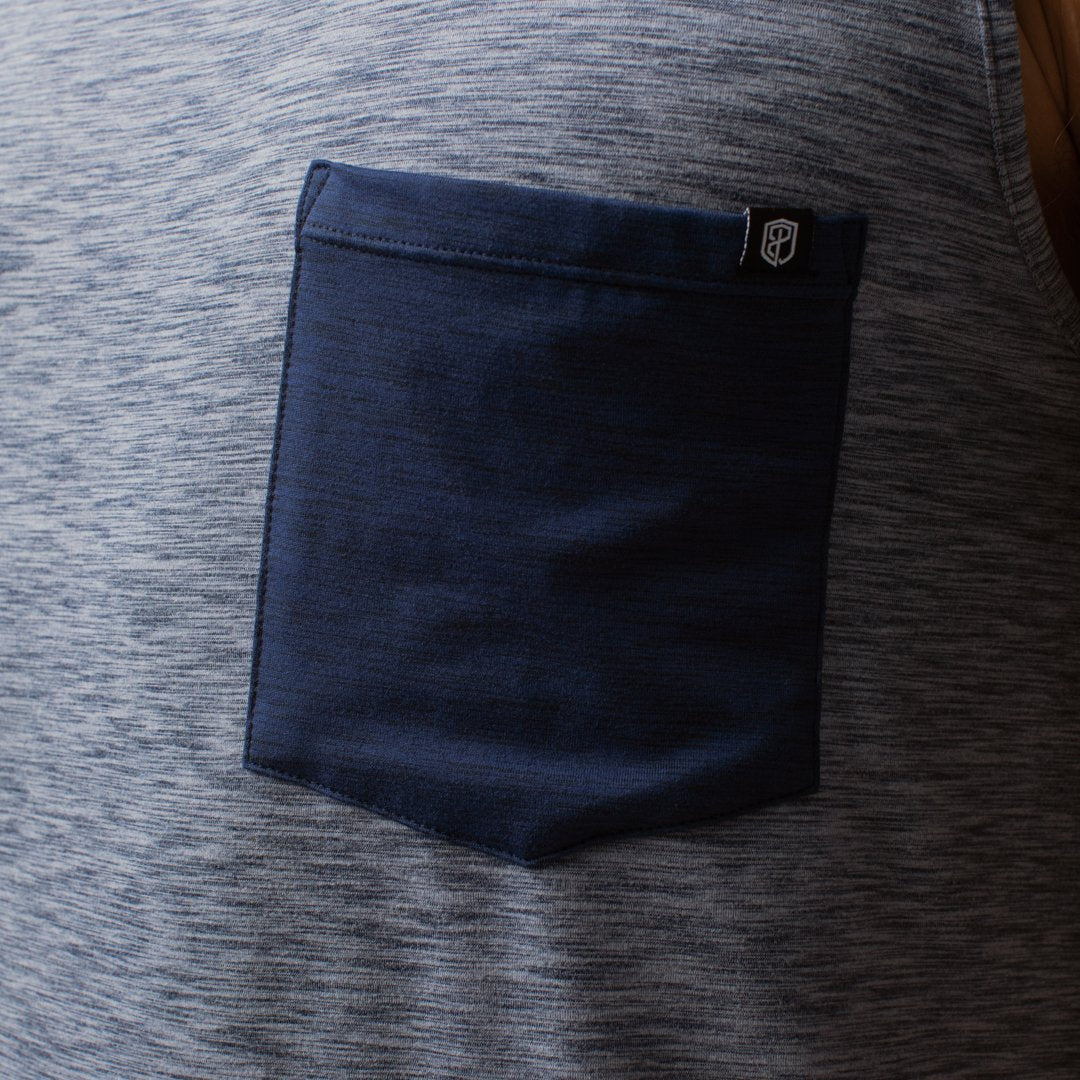 Athleisure Pocket Tank (Ocean)