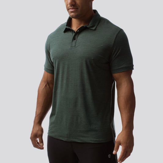 Athleisure Polo (Evergreen)