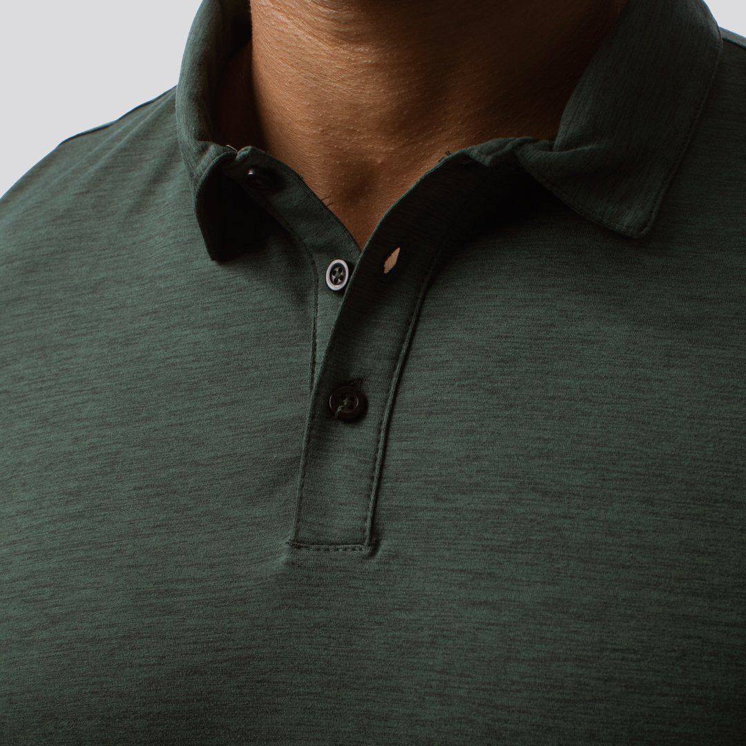 Athleisure Polo (Evergreen)