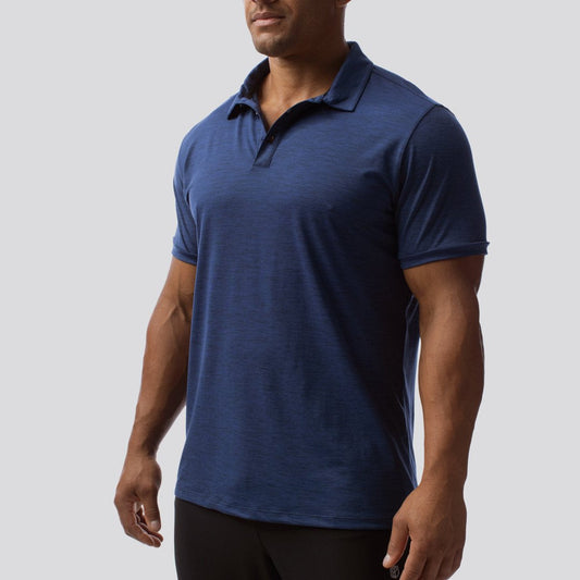 Athleisure Polo (Navy)