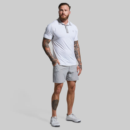 Men's Tek Polo (White)