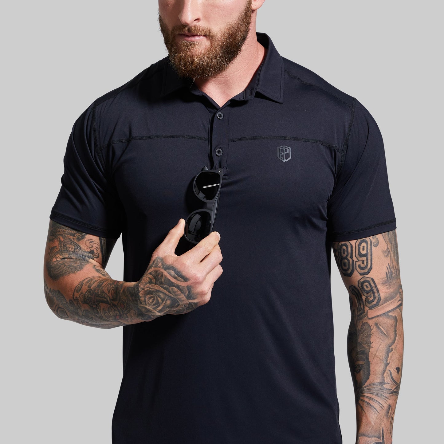 Men's Tek Polo (Black)