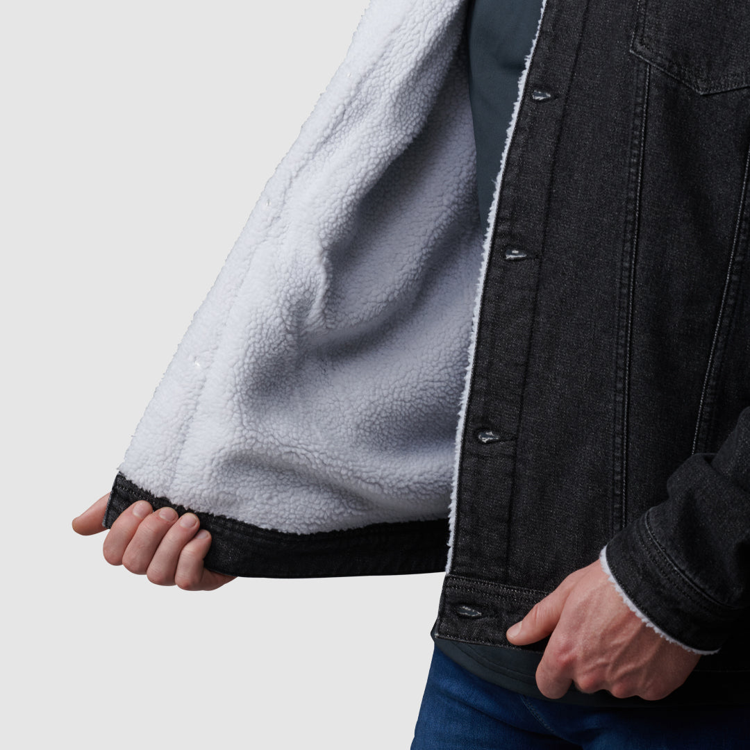 Men's Pioneer Jacket (Black Denim)