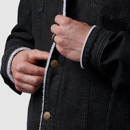 Men's Pioneer Jacket (Black Denim)