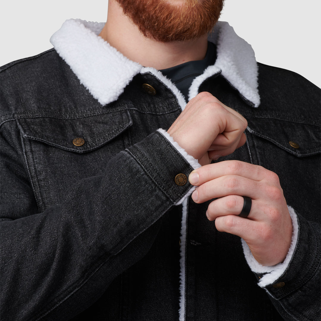 Men's Pioneer Jacket (Black Denim)