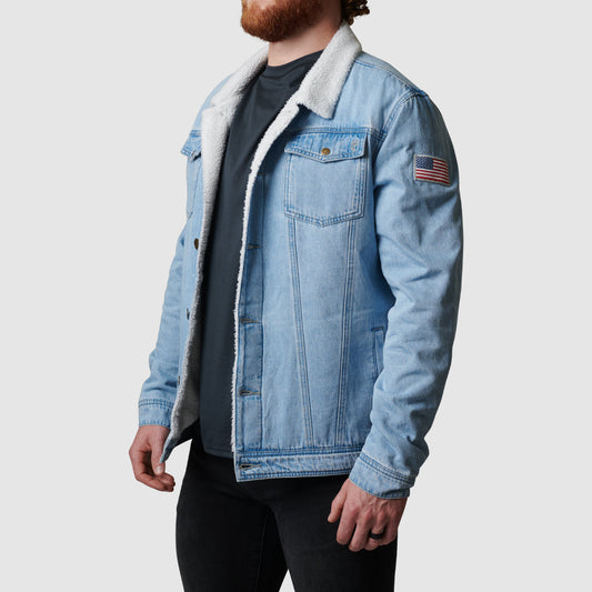 Men's Pioneer Jacket (Light Wash)