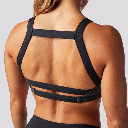 Moxie Sports Bra (Steel Smoke)