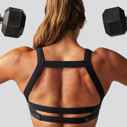 Moxie Sports Bra (Steel Smoke)