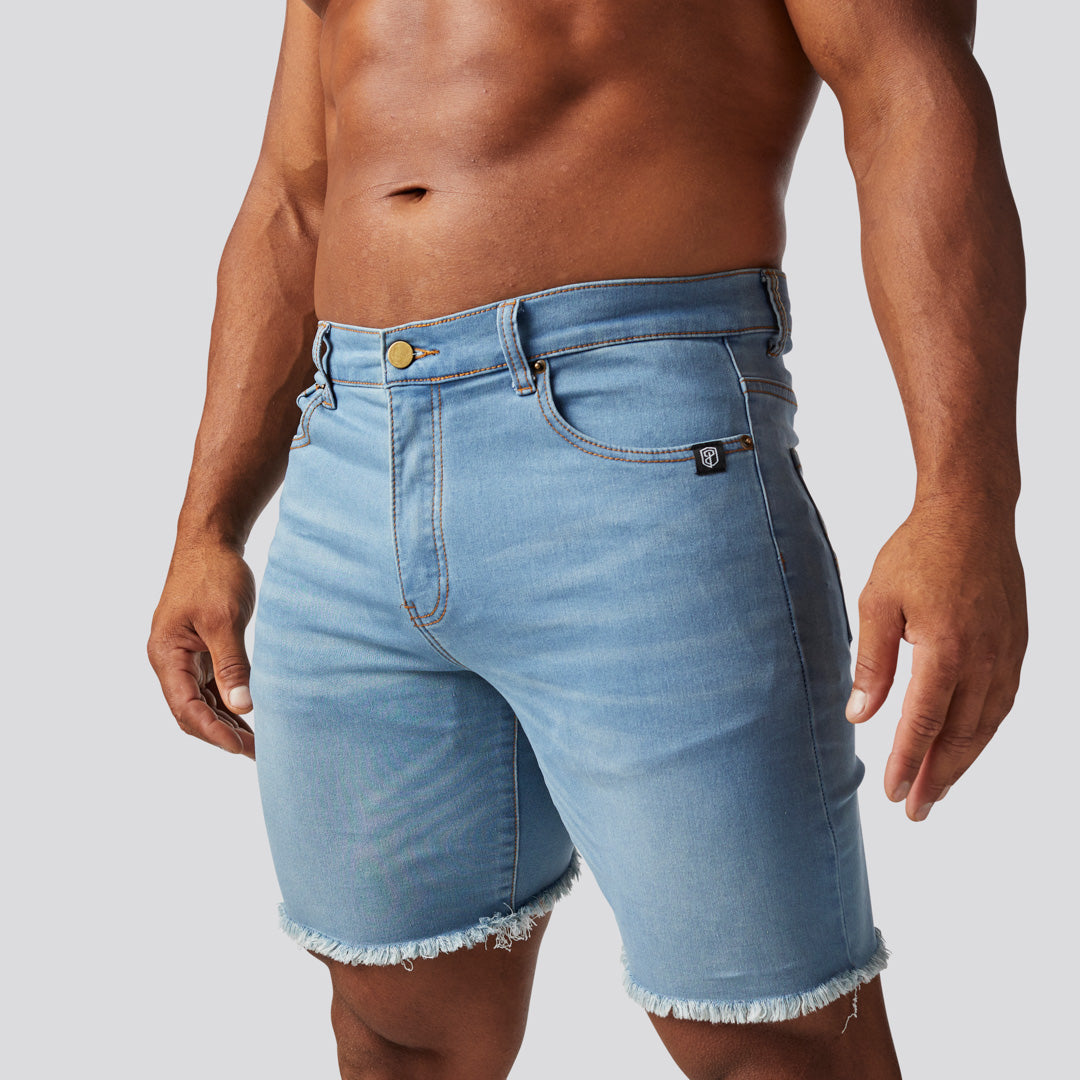 FLEX Stretchy Jort (Denim)