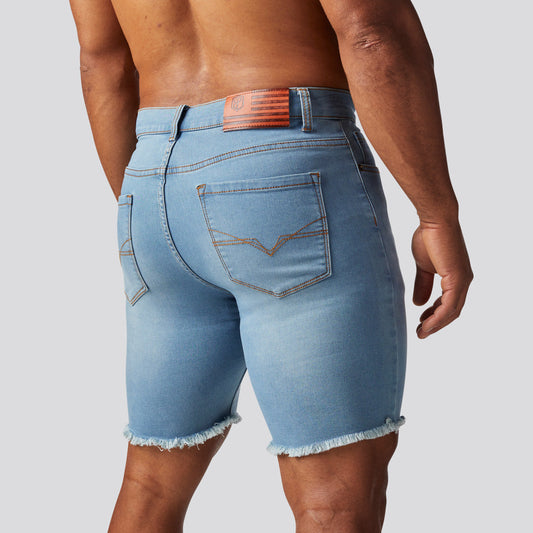 FLEX Stretchy Jort (Denim)