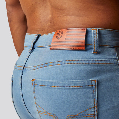 FLEX Stretchy Jort (Denim)