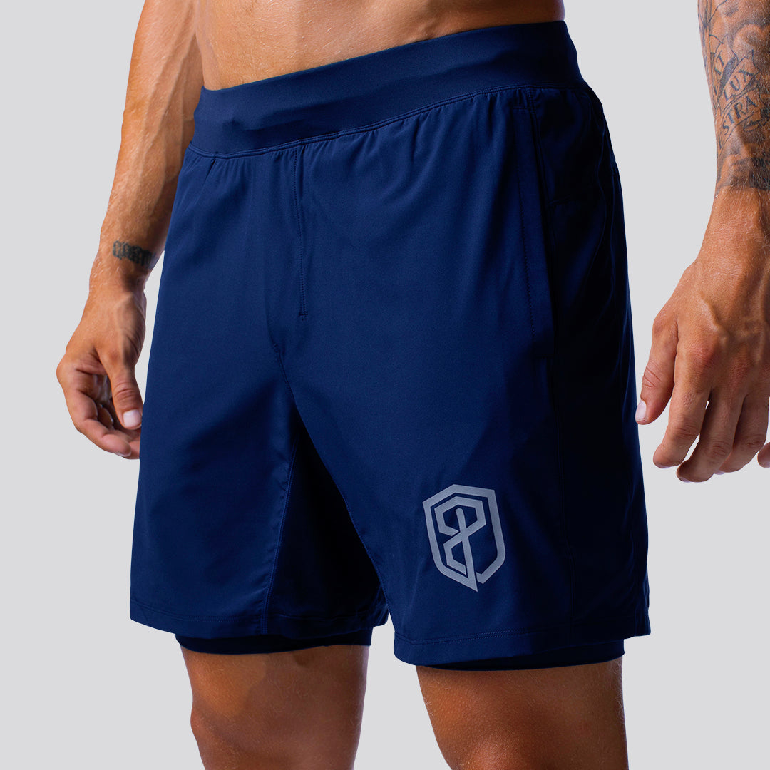 Versatile Short w/ Compression (Navy)