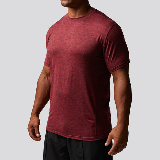 Athleisure Tee (Maroon)