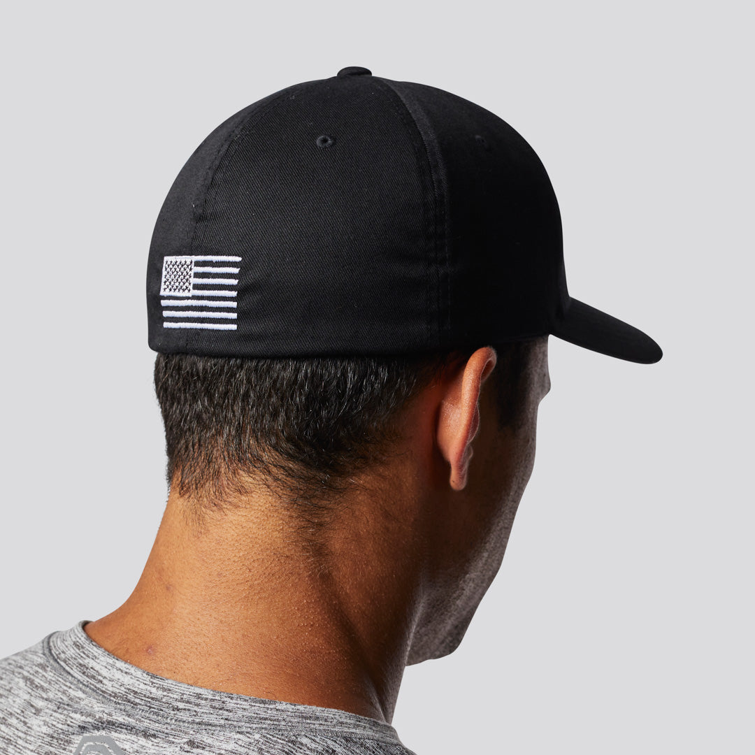 Logo FlexFit Hat (Black)