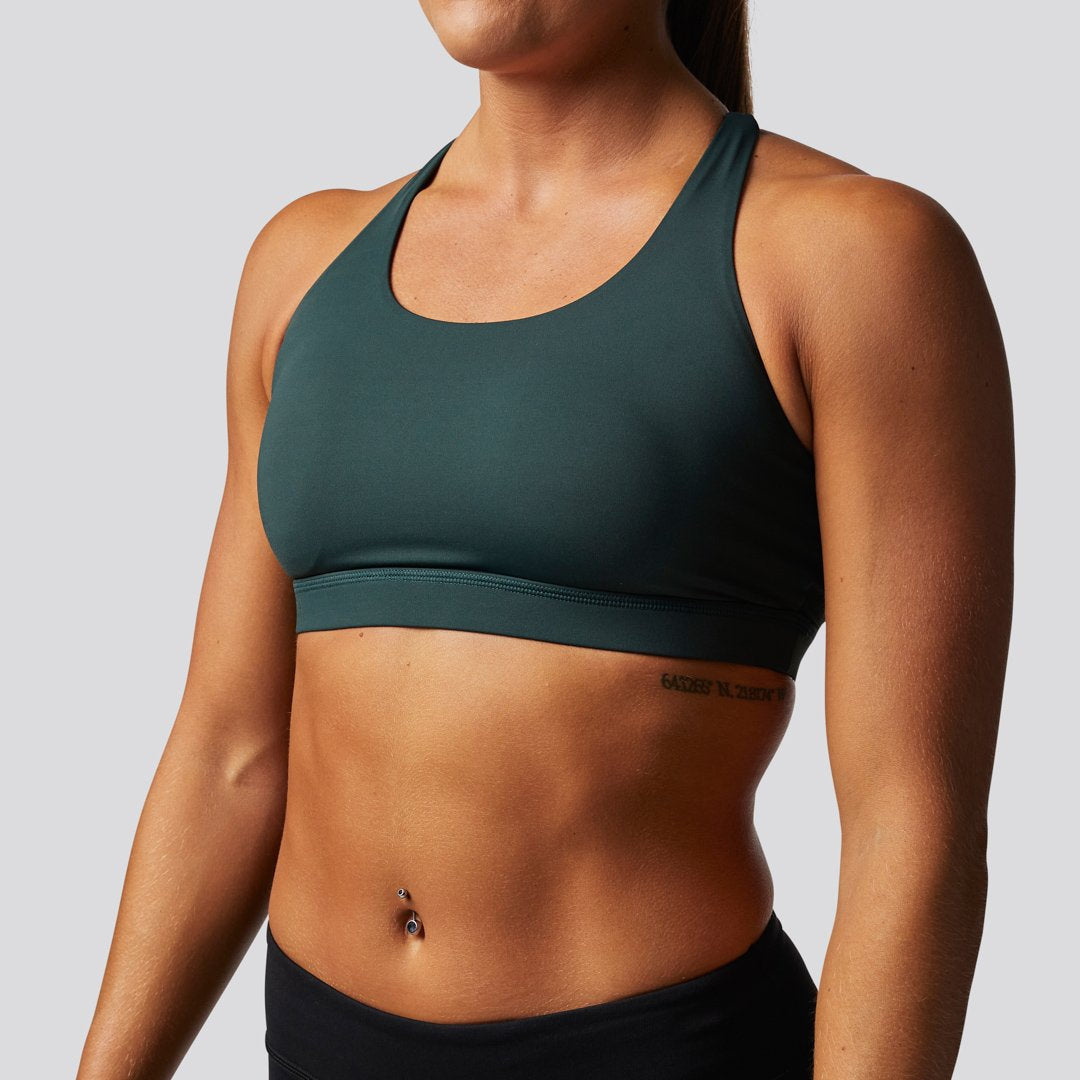 Helix Sports Bra (Evergreen)